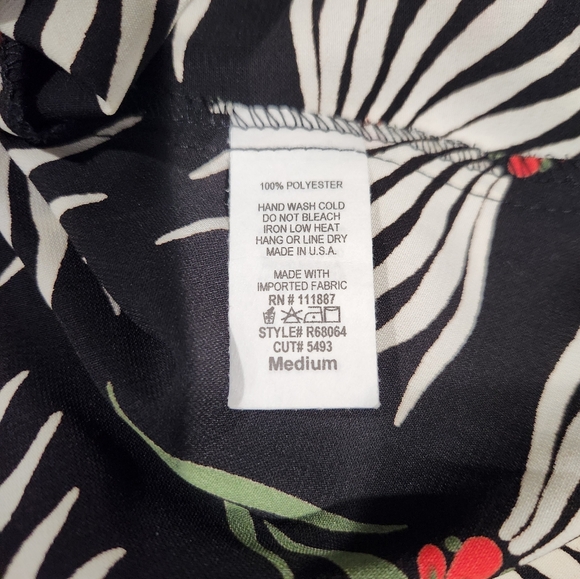 Urban Outfitters | UO Button-Down Plunging Midi Dress | Size Medium - Picture 9 of 9